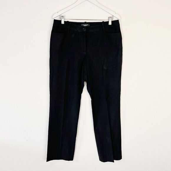 Talbots Signature Black Wool Blend Capsule Staple Dress Pants BH684 - Picture 1 of 7